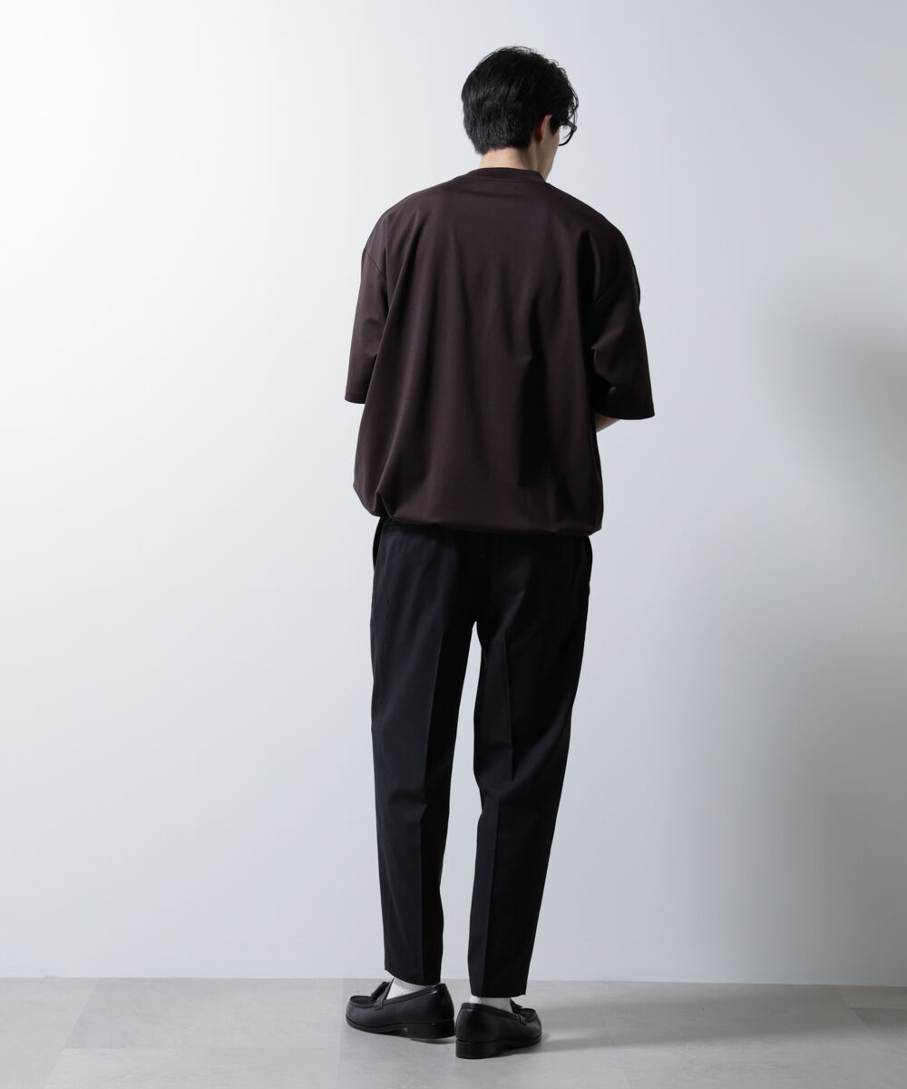 nano･universe「サイドシャーリング リネンパンツ」|チノ|