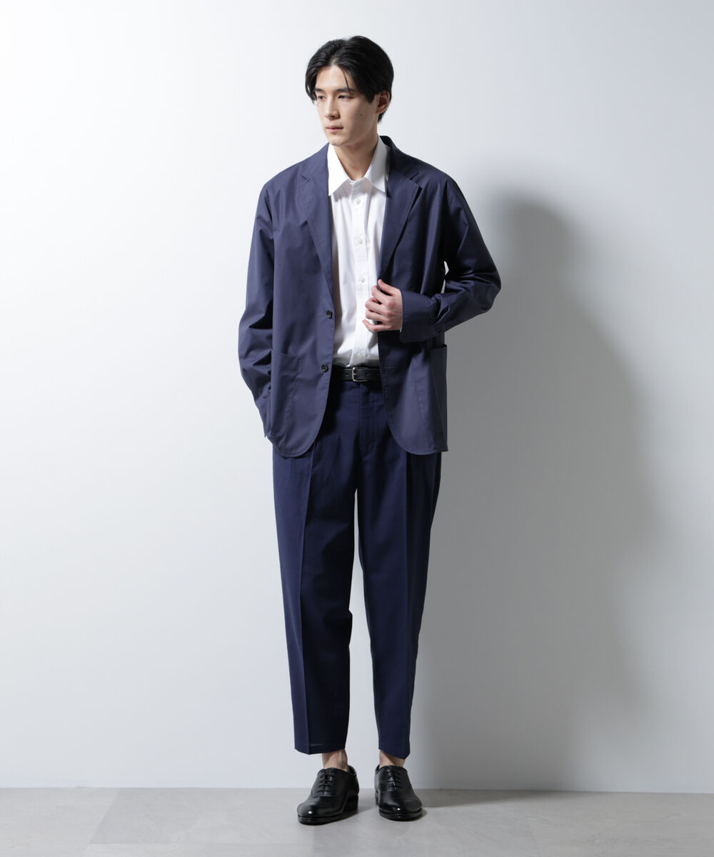 nano･universe「サイドシャーリング リネンパンツ」|チノ|