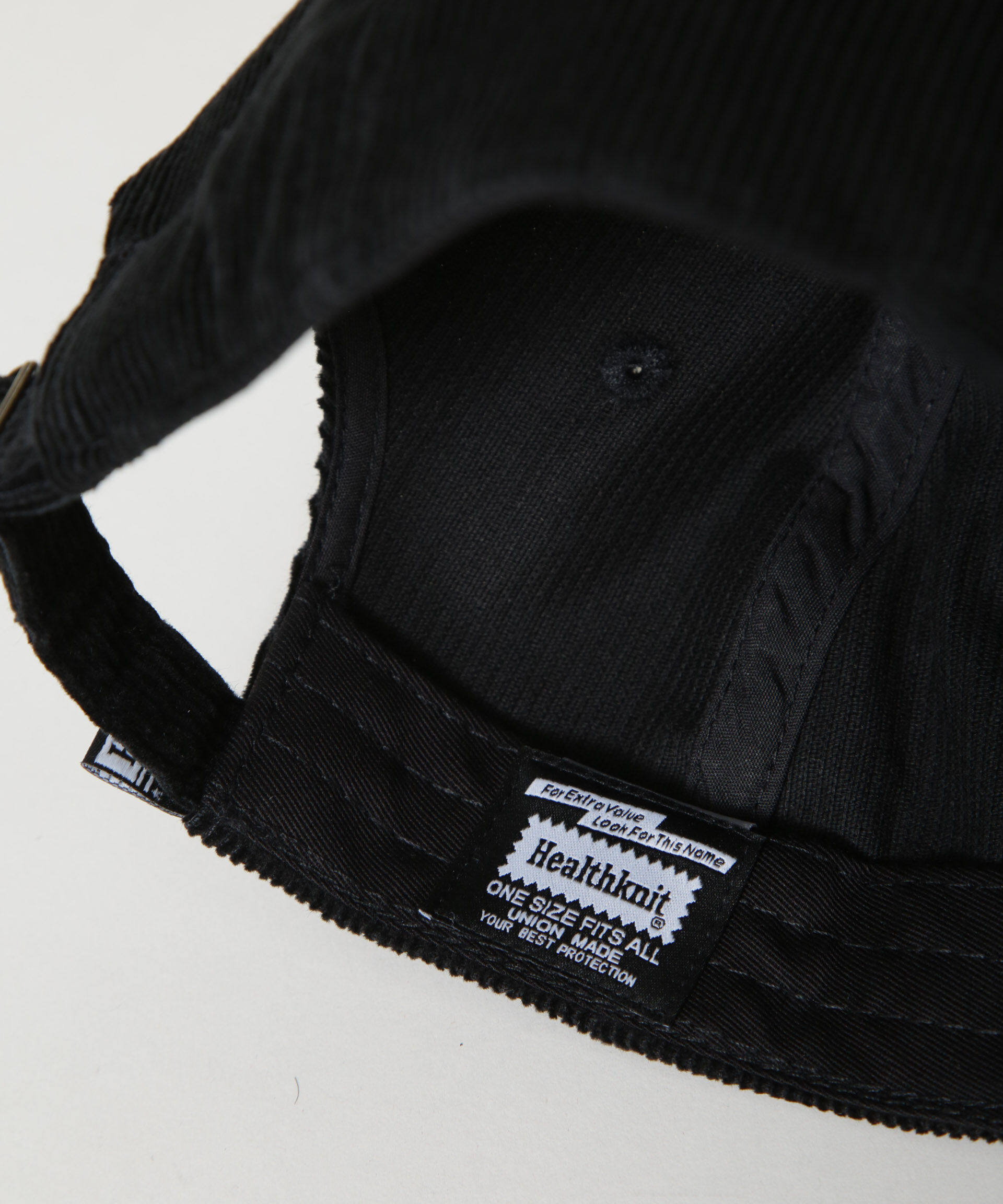 nano･universe「Healthknit/別注 コーデュロイペナント刺繍キャップ」|キャップ・キャスケット|