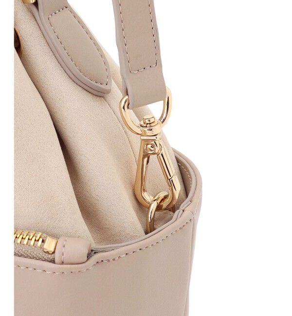 23区「スエード コンビ ドロスト バッグ」|ショルダー・メッセンジャー|