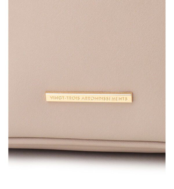 23区「スエード コンビ ドロスト バッグ」|ショルダー・メッセンジャー|