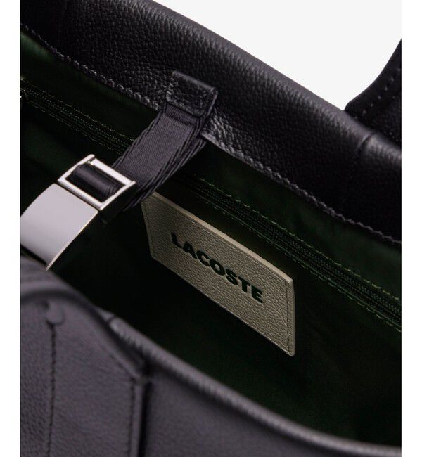 LACOSTE「シティコート スモールレザートートバッグ」|トートバッグ|