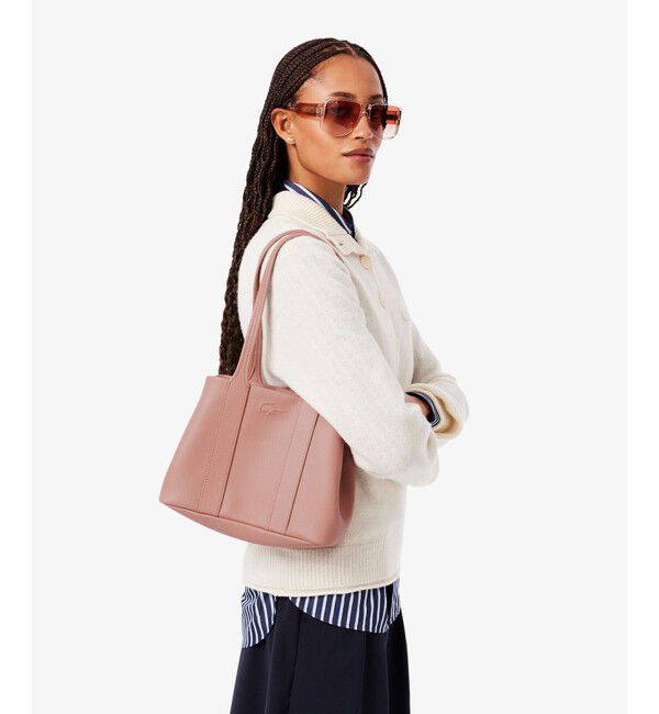LACOSTE「シティコート スモールレザートートバッグ」|トートバッグ|