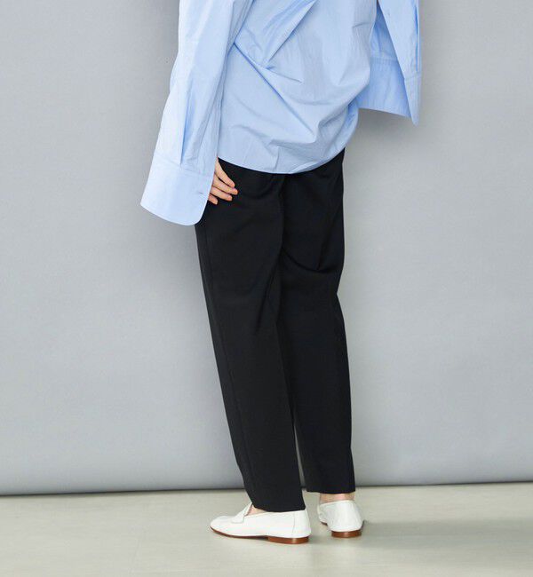 NOLLEY'S「NMPウールトロテーパードパンツ」|チノ|