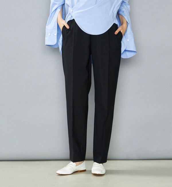 NOLLEY'S「NMPウールトロテーパードパンツ」|チノ|