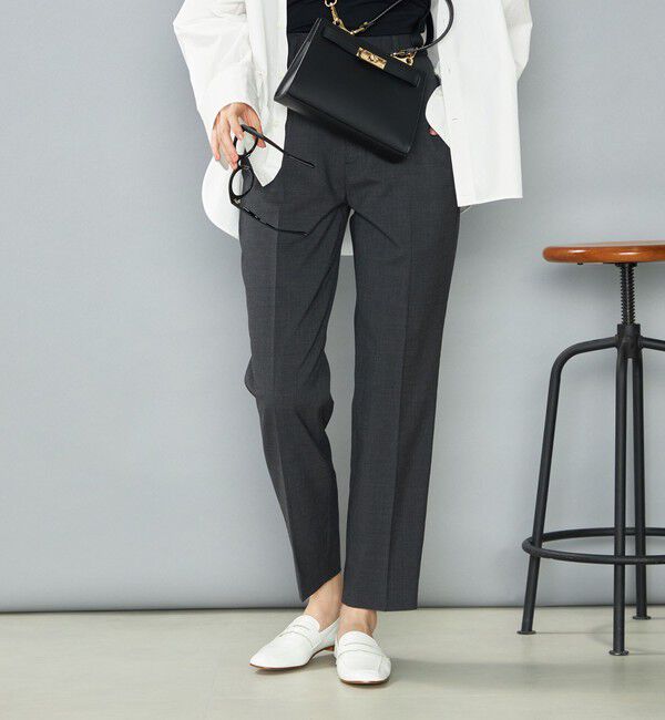 NOLLEY'S「NMPウールトロテーパードパンツ」|チノ|