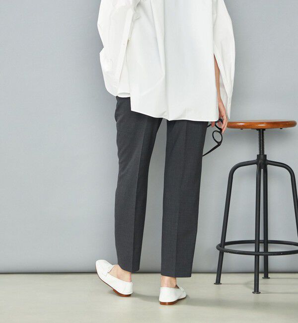 NOLLEY'S「NMPウールトロテーパードパンツ」|チノ|