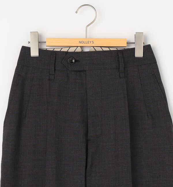 NOLLEY'S「NMPウールトロテーパードパンツ」|チノ|