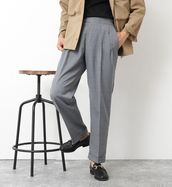 WORK ABOUT「NSN アジャスター付2タックスラックス 25SS」|スラックス|