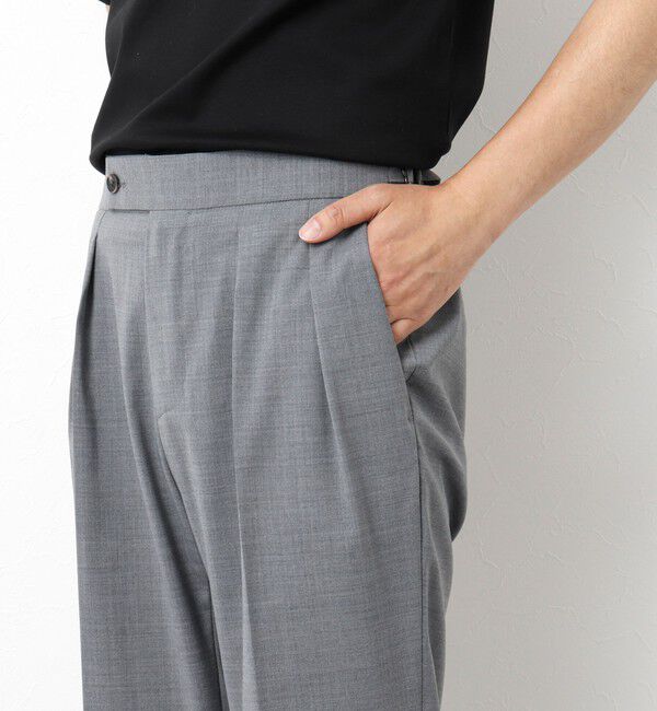 WORK ABOUT「NSN アジャスター付2タックスラックス 25SS」|スラックス|