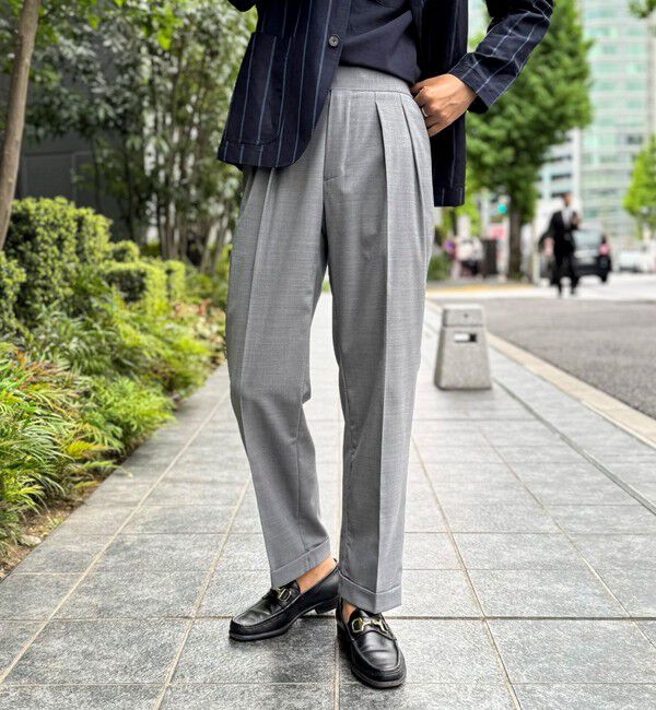 WORK ABOUT「NSN アジャスター付2タックスラックス 25SS」|スラックス|