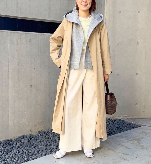 Rie Miller「【RM denim】リネン混ラップワイドパンツ」|その他|