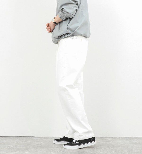 NOLLEY'S goodman「デニムストレッチ ワイドジャスト丈PT 26SS」|デニム|