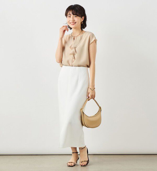 NOLLEY'S sophi「《セットアップ対応》ウォッシャブルライトダンボール2WAYタイトスカート」|タイト|
