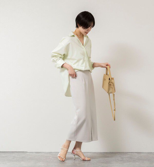 NOLLEY'S sophi「《セットアップ対応》ウォッシャブルライトダンボール2WAYタイトスカート」|タイト|