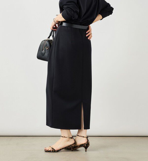 NOLLEY'S sophi「《セットアップ対応》ウォッシャブルライトダンボール2WAYタイトスカート」|タイト|