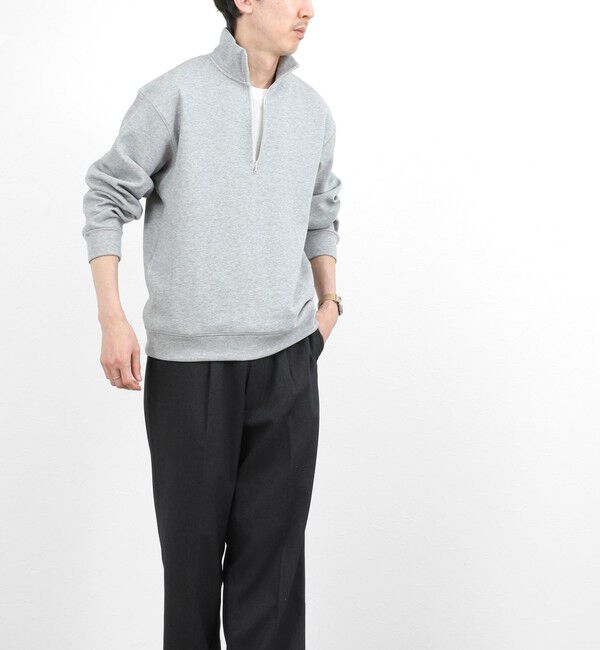 NOLLEY'S goodman「リブダンボール スタンドハーフZip 26SS」|スウェット・ジャージ|