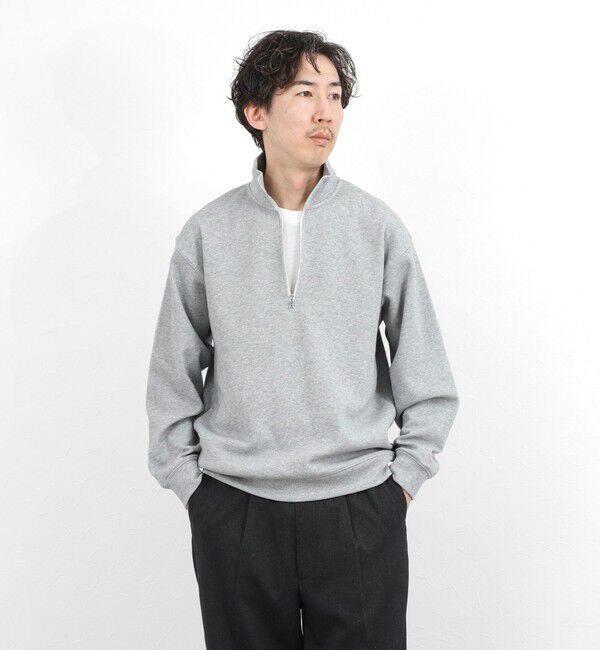 NOLLEY'S goodman「リブダンボール スタンドハーフZip 26SS」|スウェット・ジャージ|