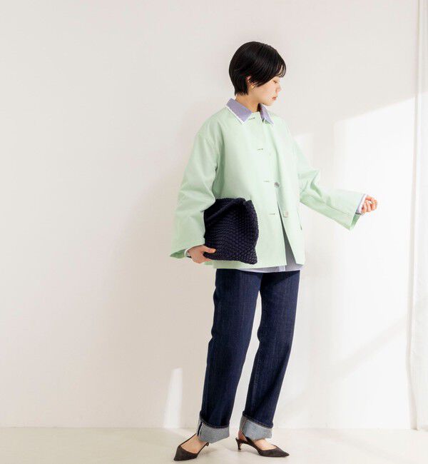 NOLLEY'S「【Traditional WeatherWear】LINTON N/C SHORT」|ノーカラージャケット|