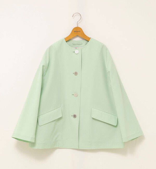 NOLLEY'S「【Traditional WeatherWear】LINTON N/C SHORT」|ノーカラージャケット|