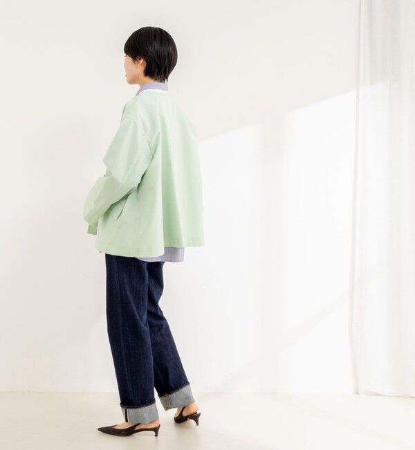 NOLLEY'S「【Traditional WeatherWear】LINTON N/C SHORT」|ノーカラージャケット|