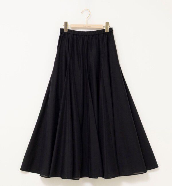 NOLLEY'S sophi「ウォッシャブルシアーボリュームフレアロングスカート」|フレア|