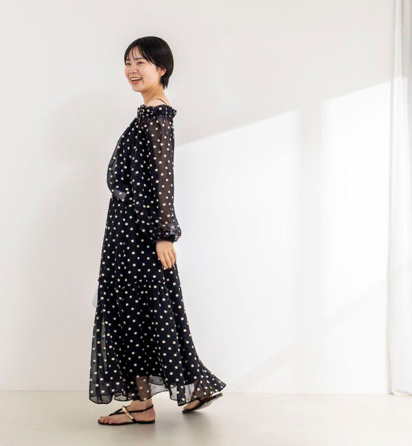 NOLLEY'S sophi「《セットアップ対応》ラメカットジャガードフレアスカート」|フレア|