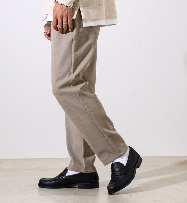 GLOSTER「【全方向杢ダンボール】イージーパンツ」|チノ|
