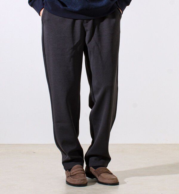 GLOSTER「【全方向杢ダンボール】イージーパンツ」|チノ|チャコールグレー
