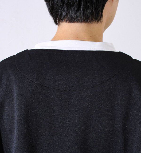 GLOSTER「【全方向杢ダンボール】フェイクキーネックロングスリーブ」|Tシャツ・カットソー|