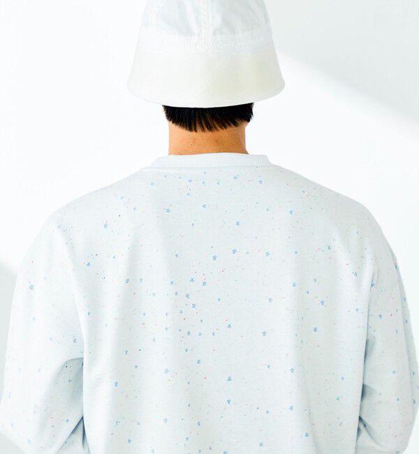 GLOSTER「星穴ネップボンディング クルーネックスウェット」|スウェット・ジャージ|