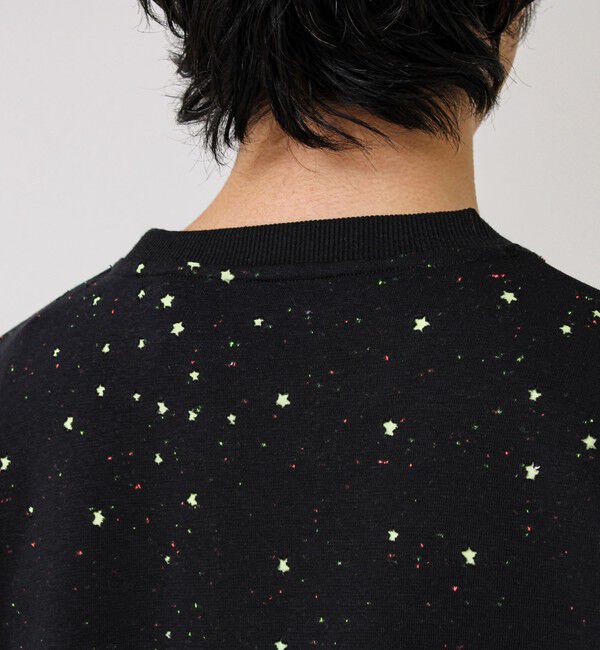 GLOSTER「星穴ネップボンディング クルーネックスウェット」|スウェット・ジャージ|