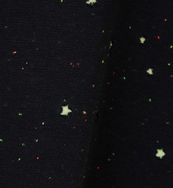 GLOSTER「星穴ネップボンディング クルーネックスウェット」|スウェット・ジャージ|