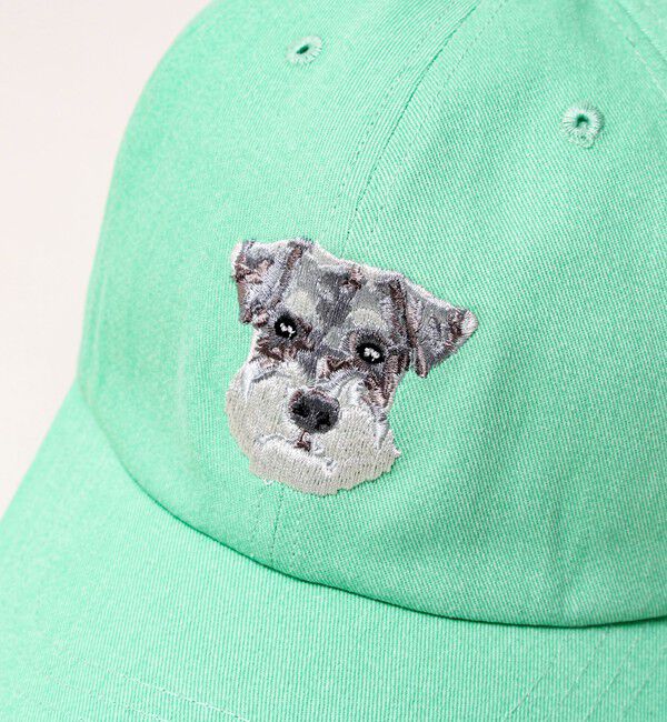 GLOSTER「【カラー追加して再登場】WASHED DOG embroidery CAP」|キャップ・キャスケット|