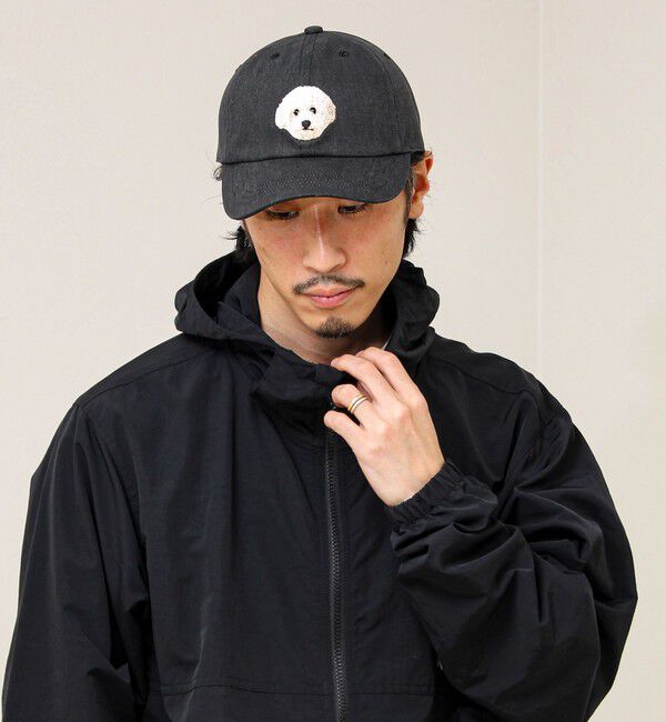 GLOSTER「【カラー追加して再登場】WASHED DOG embroidery CAP」|キャップ・キャスケット|