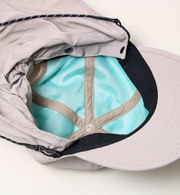GLOSTER「【シェイド着脱で2WAY】NYLON SHADE CAP」|キャップ・キャスケット|