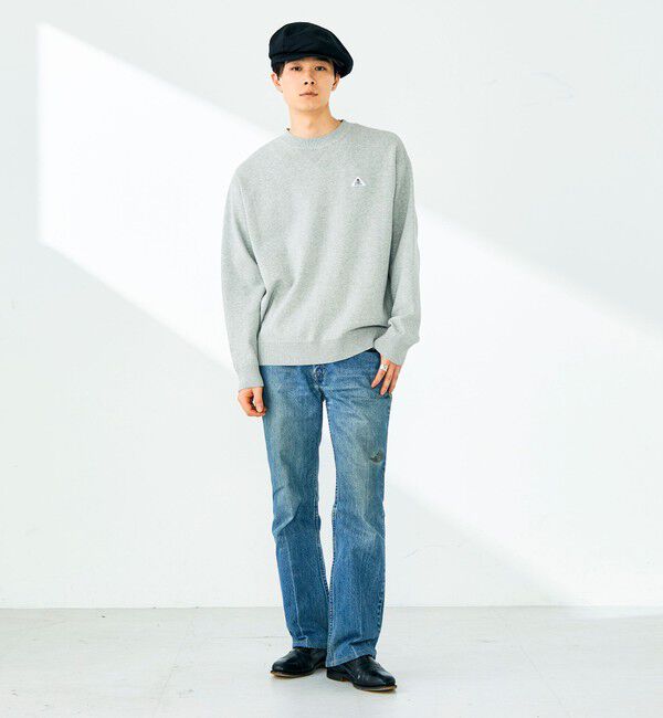 GLOSTER「【大人カジュアルに映える】COTTON LINEN BIG CASKET」|キャップ・キャスケット|