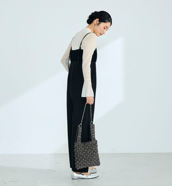 fredy emue「フレアスリーブシアーチュールプルオーバー」|Tシャツ・カットソー|