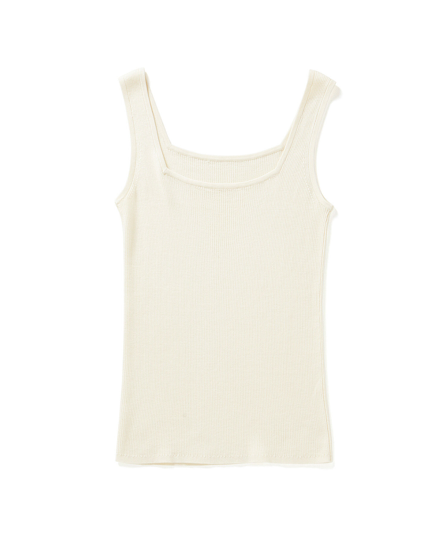 ROPE「【スキンニット】シルク100％タンクトップ/洗える」|タンクトップ|