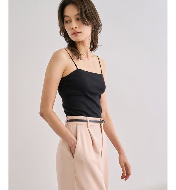 ROPE「カップ付きオーガニックコットンキャミソール/洗える」|キャミソール|