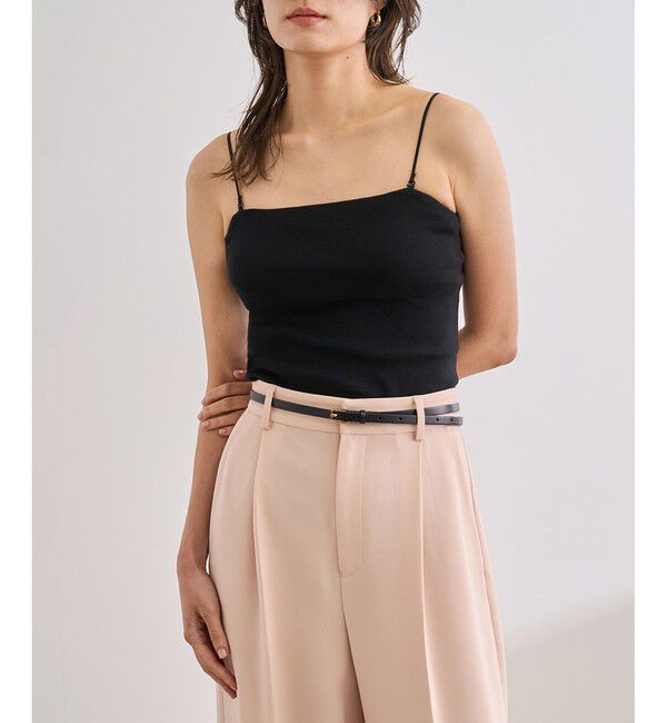 ROPE「カップ付きオーガニックコットンキャミソール/洗える」|キャミソール|