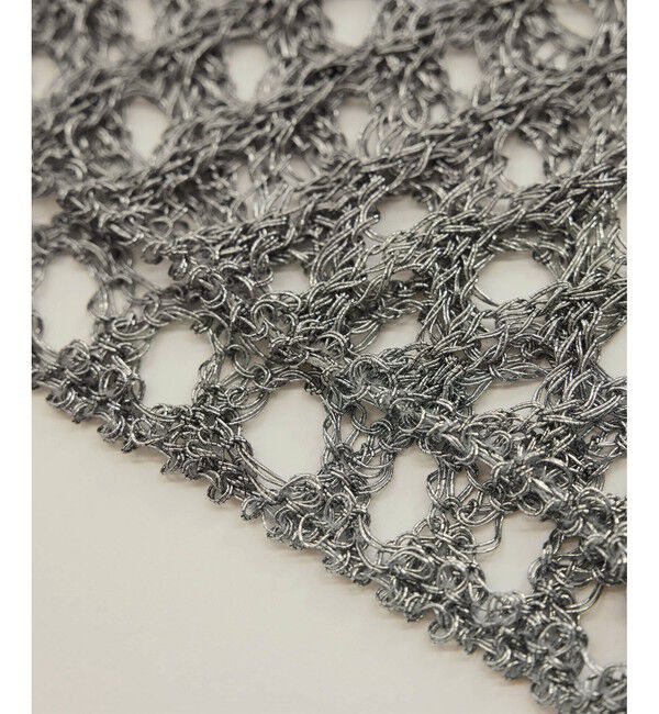 ROPE「ラメコードメッシュキャミソール/洗える」|キャミソール|