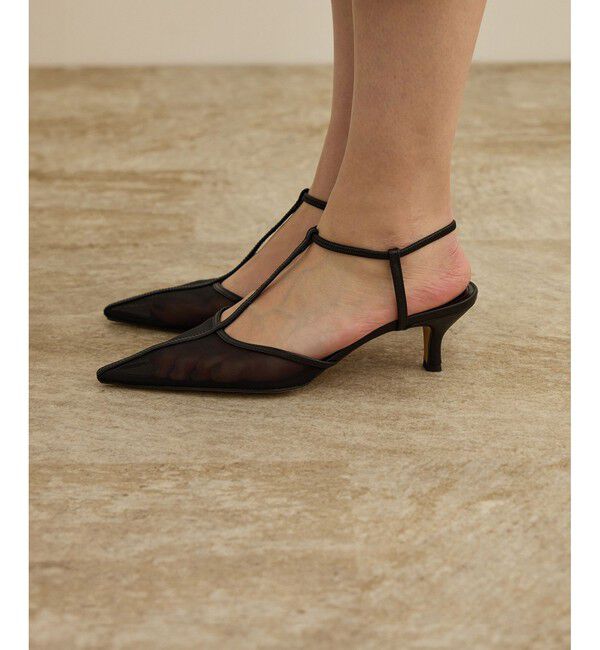 ROPE「ポインテッドシアーパンプス」|パンプス|