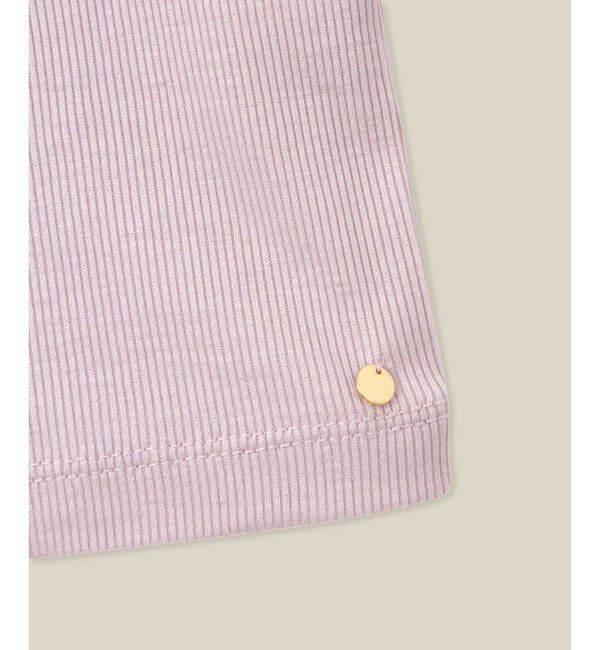 ROPE「【WEB・一部店舗限定】【接触冷感/UVカット】前後2WAY チュールコンビアシメキャミソール」|キャミソール|