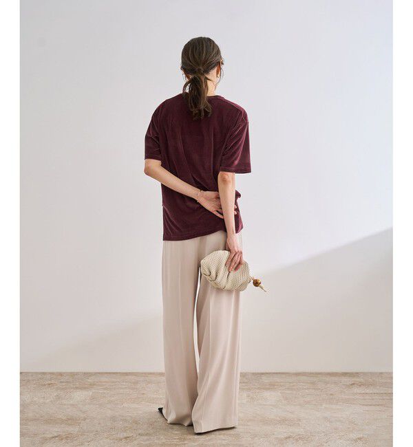 ROPE「シアーベロアTシャツ/イージーケア」|Tシャツ・カットソー|