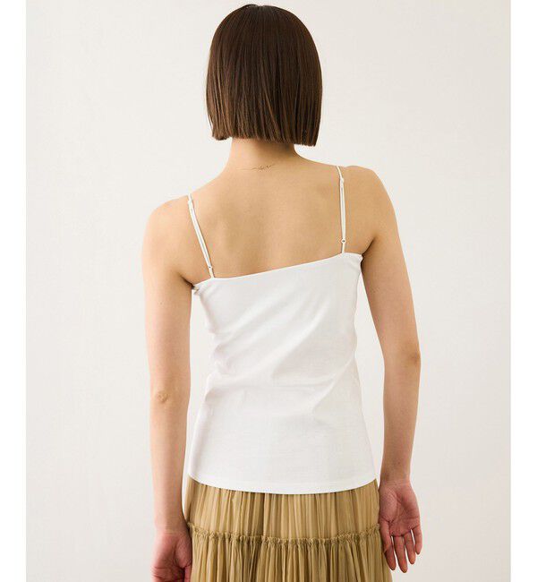 ROPE「【Lala Vie(ララヴィ)】別注カップ付きキャミソール(巾着付き)/イージーケア」|キャミソール|