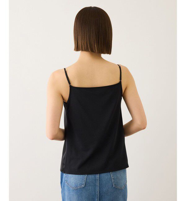 ROPE「サテンコンビジャージーキャミソール/イージーケア」|キャミソール|