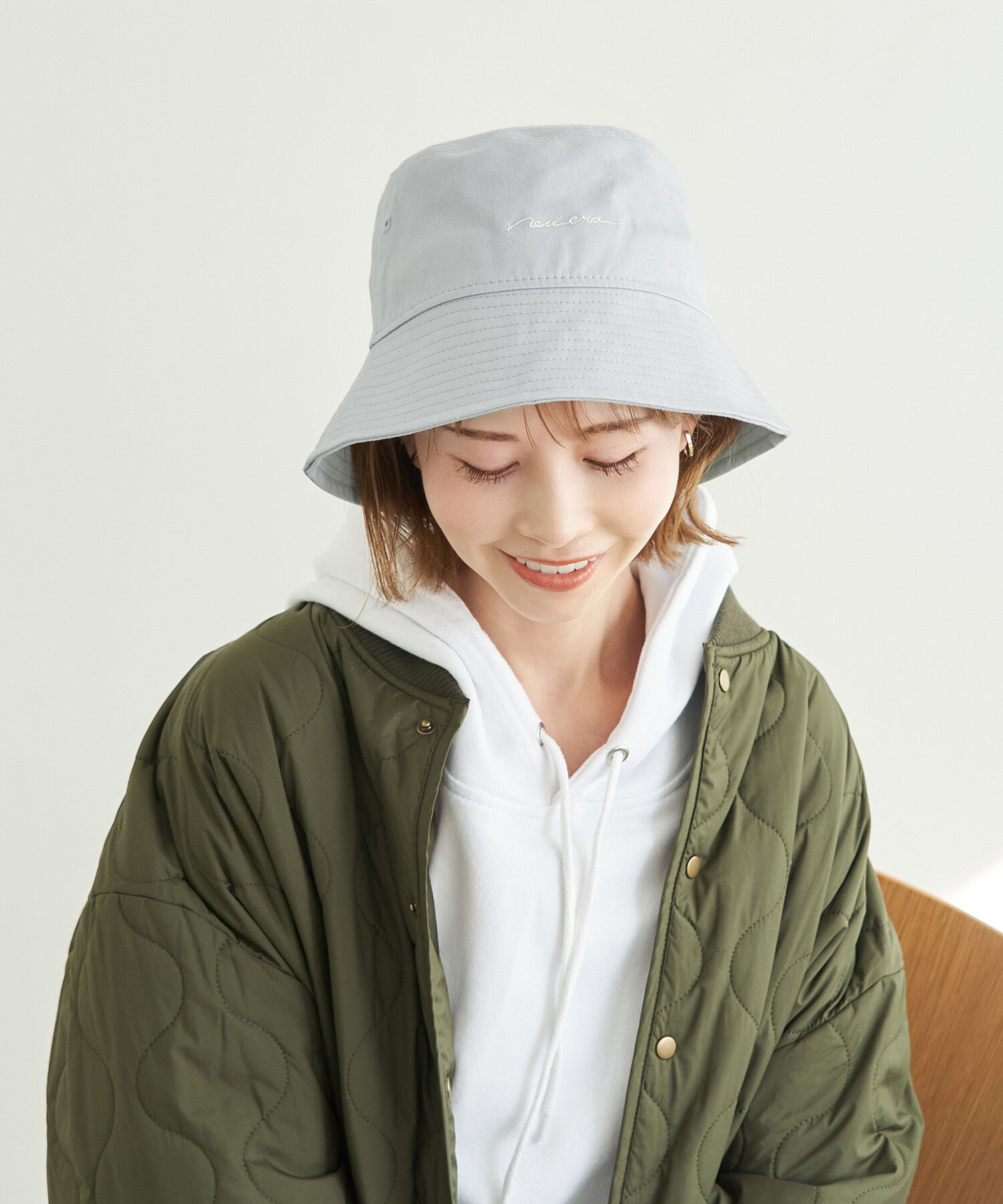 ROPE PICNIC PASSAGE「【NEWERA(R)/ニューエラ別注】バケットハット」|ハット|ブルー系(45)