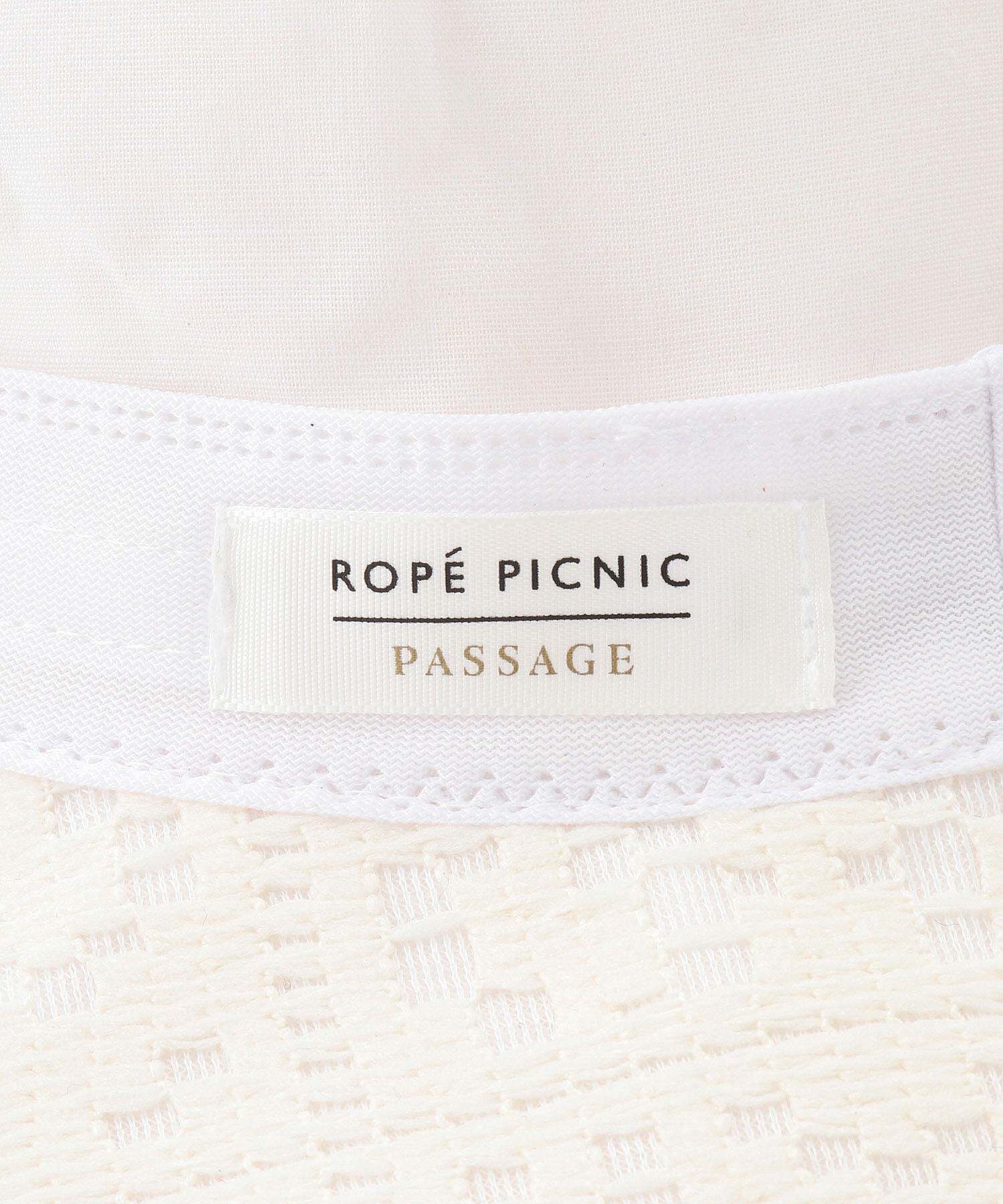 ROPE PICNIC PASSAGE「ワイヤー入りレースハット」|ハット|