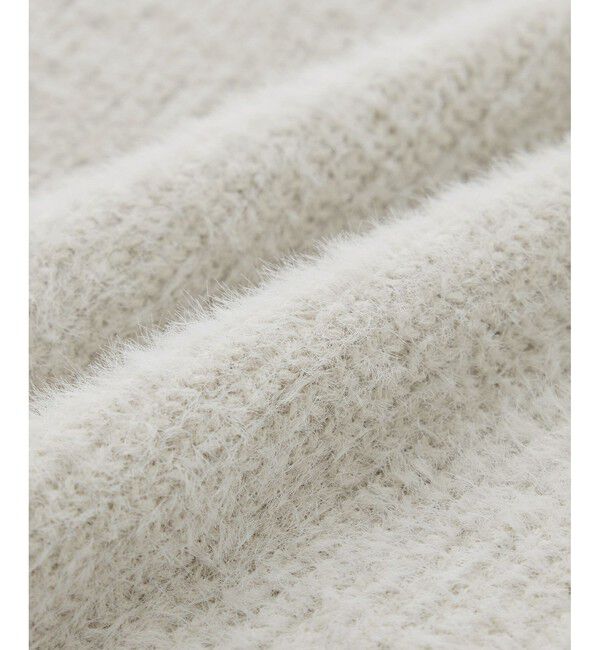 Rope&rsquo;Picnic「fluffy knitフラッフィーニット/ふわふわMIXフェザーニットプルオーバー/洗濯機OK」|ニット・セーター|